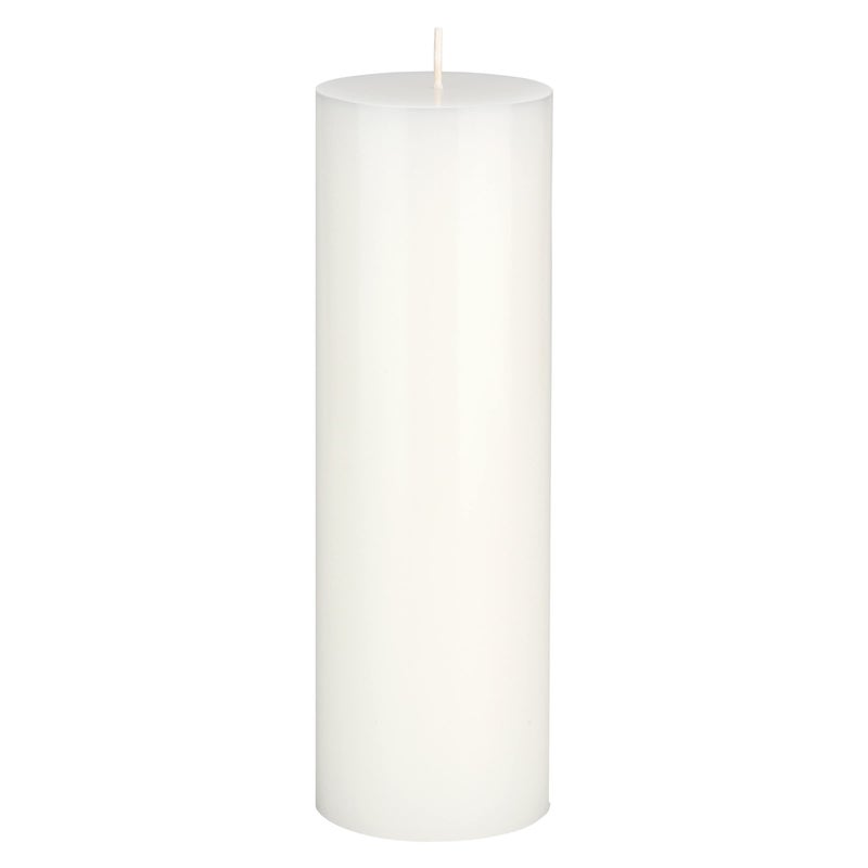 Mega Candles 1 pc Unscented Solid White Pillar Candles, Hand Poured Premium Wax Candle 3 Inch x 9 Inch, Home DÃ©cor, Spas, Weddings, Occasions, Party, Centerpieces, Holidays, Vigils, Prayers - Image 1